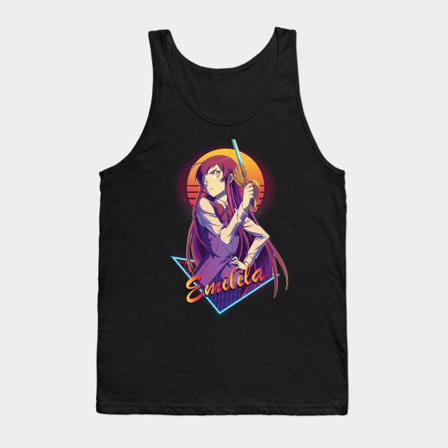 the devil is a part timer - Emilia Tank Top by Hala Art